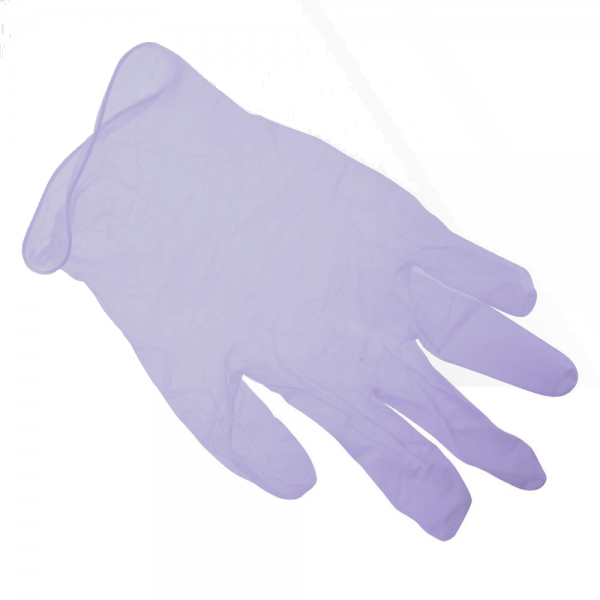 Rękawice nitrylowe bezpudrowe MAXSAFE (czarne) 100 szt. L-5260