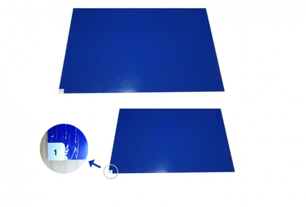Mata dekontaminacyjna /dezynfekcyjna 115x90 cm (niebieska) 10szt.-5368
